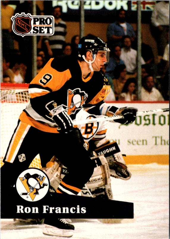 1991 Pro Set French Ron Francis #188