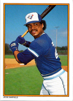 1987 Topps Glossy Send-Ins Jesse Barfield #35