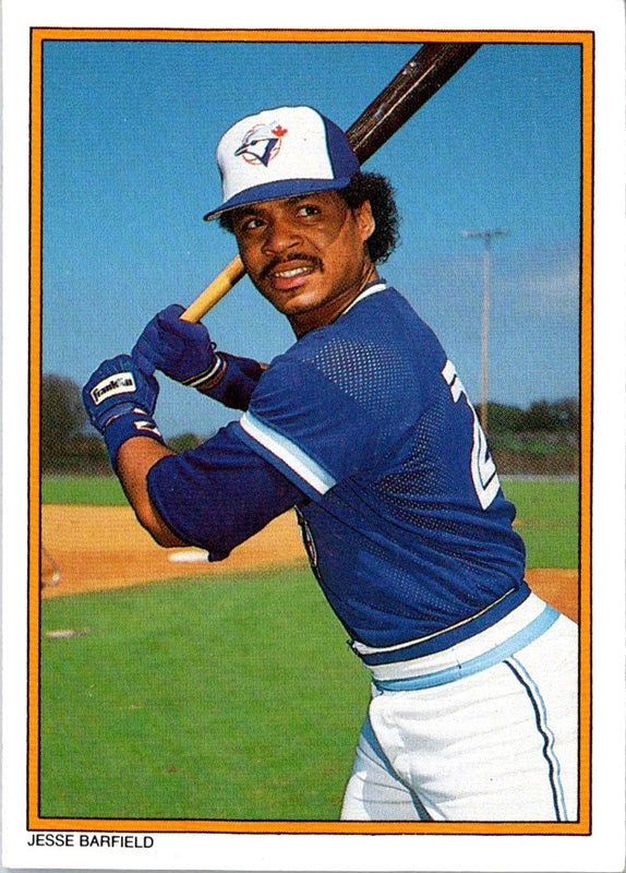 1987 Topps Glossy Send-Ins Jesse Barfield #35