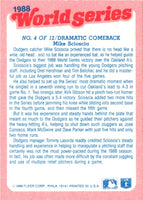 1989 Fleer World Series Dramatic Comeback #4