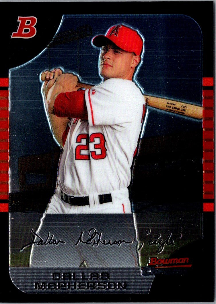 2005 Bowman Chrome Draft Picks & Prospects Dallas McPherson