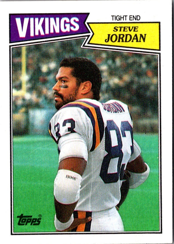 1987 Topps Steve Jordan #204 NM+