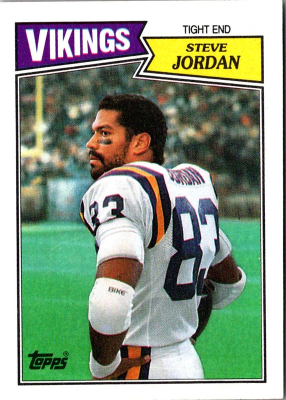 1987 Topps Steve Jordan #204 NM+