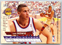 1993 Ultra Sam Bowie #92