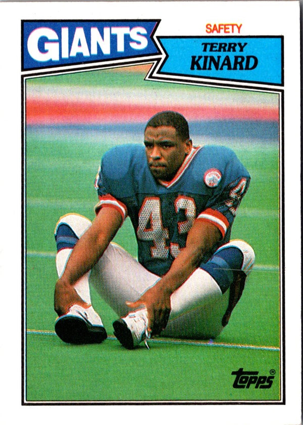 1987 Topps Terry Kinard #27 Rookie