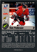 1993 Classic Pro Prospects Tom Pederson #145