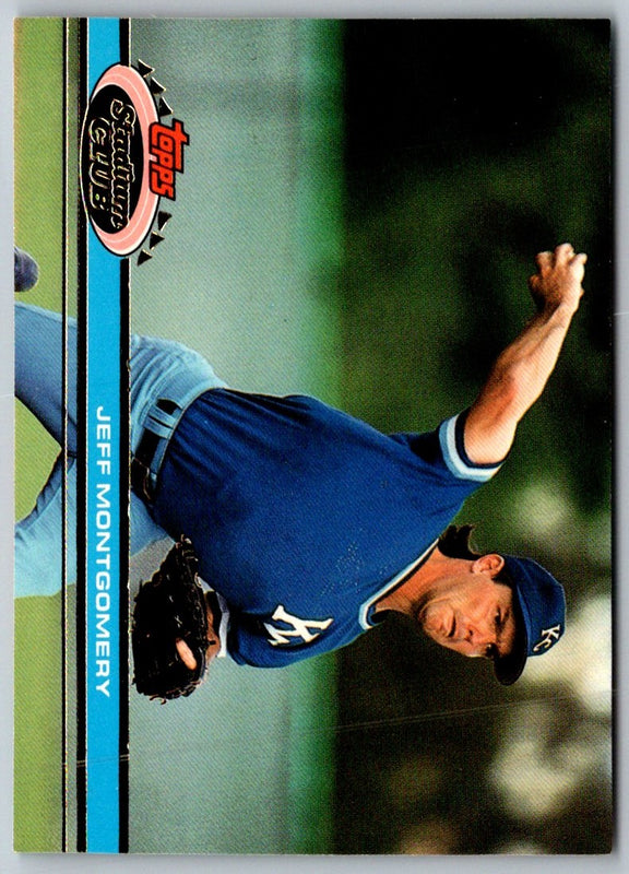 1991 Stadium Club Jeff Montgomery #369