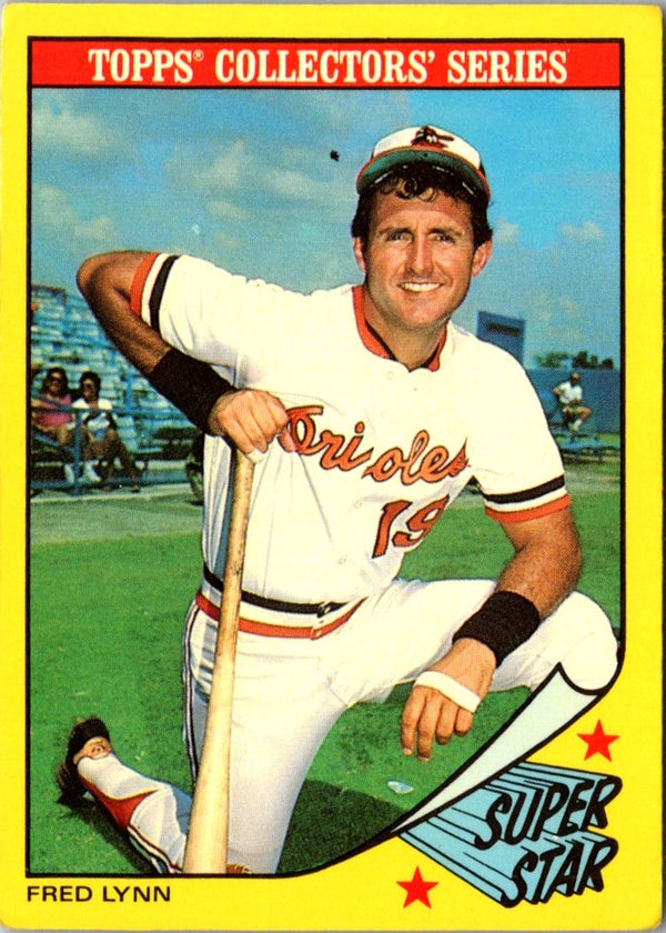 1986 Topps Baseball Champion Superstars Fred Lynn #18