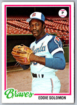 1978 Topps Eddie Solomon #598