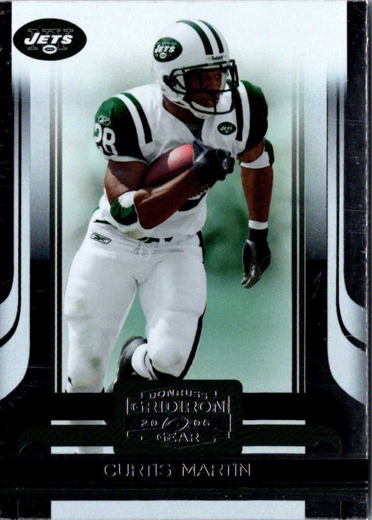 2006 Donruss Gridiron Gear Curtis Martin