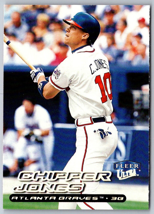 2000 Fleer Gamers Chipper Jones #70