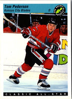 1993 Classic Pro Prospects Tom Pederson #145