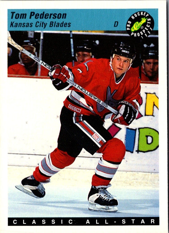 1993 Classic Pro Prospects Tom Pederson #145