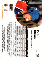1991 Pro Set Petr Klima #72