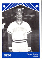 1983 TCMA Waterbury Reds Carlos Porte #12