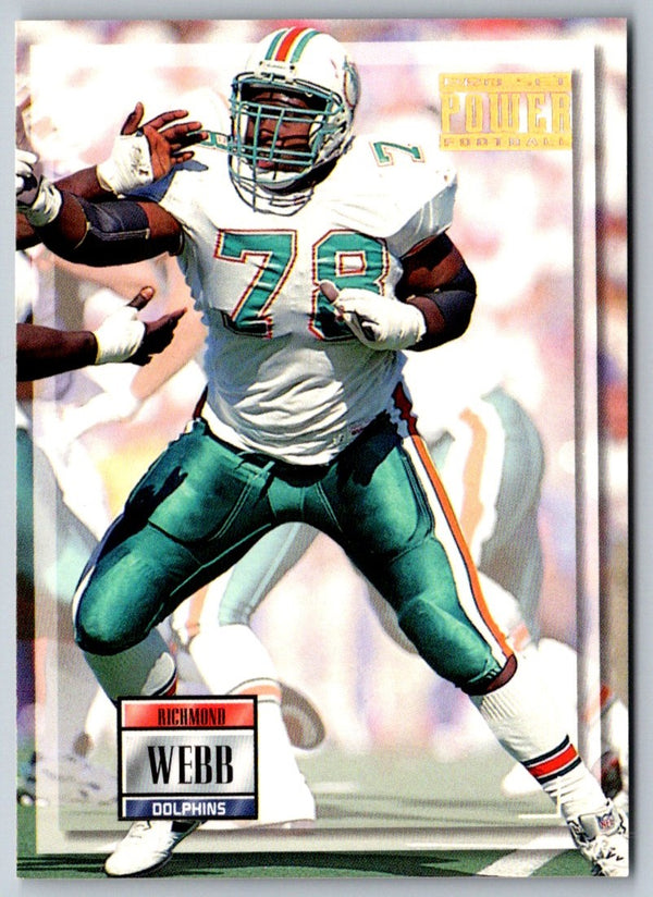 1993 Pro Set Power Richmond Webb #178