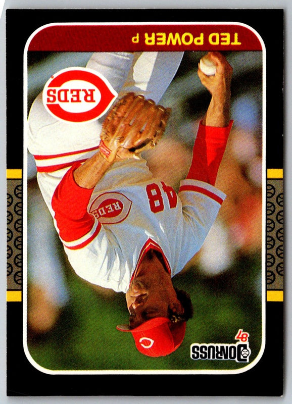 1986 Donruss Ted Power #536