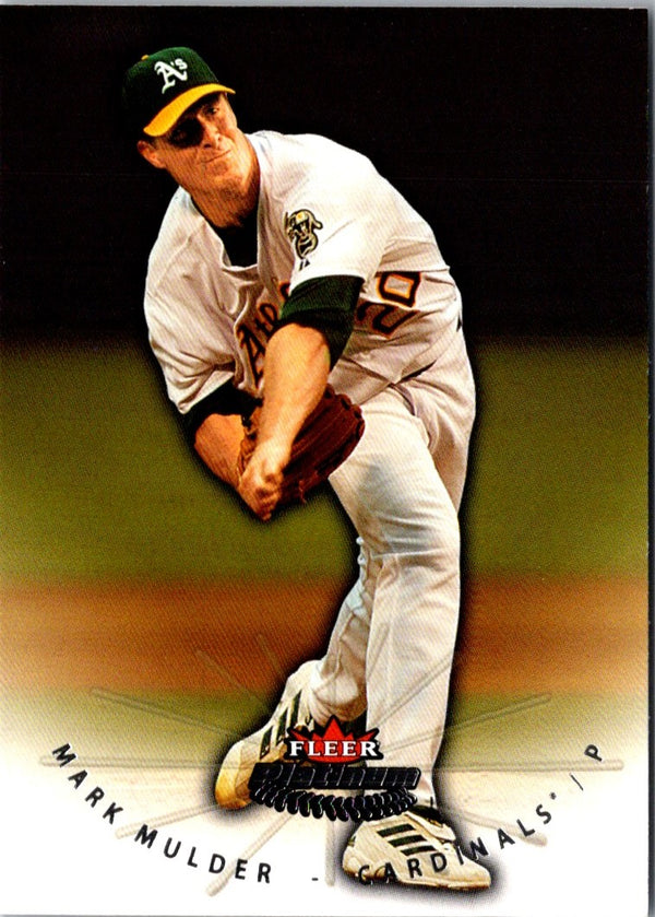 2005 Fleer Platinum Mark Mulder #35