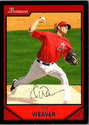 2007 Bowman Gold Jered Weaver