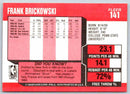 1989 Fleer Frank Brickowski