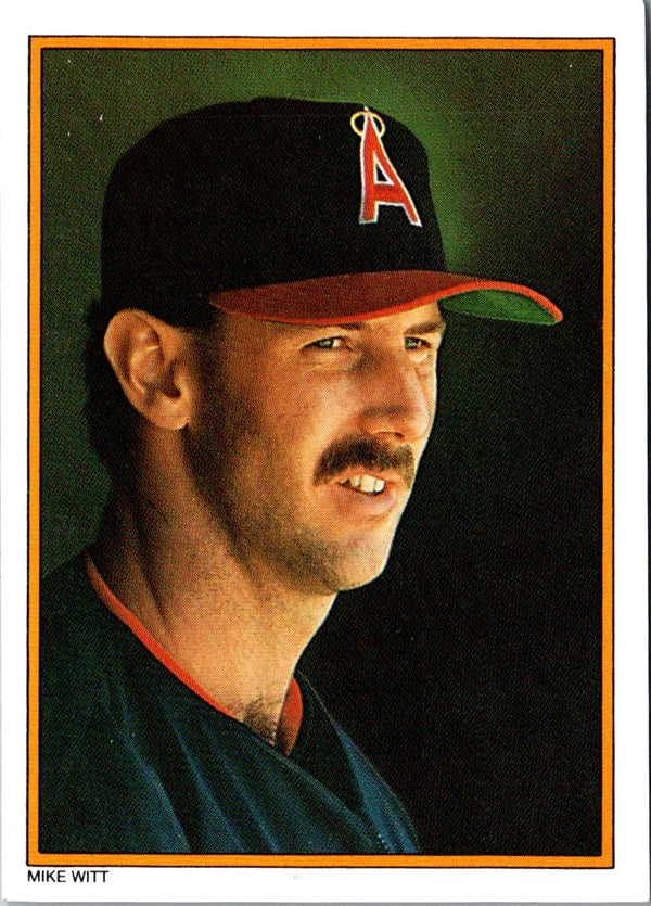 1987 Topps Glossy Send-Ins Mike Witt #33