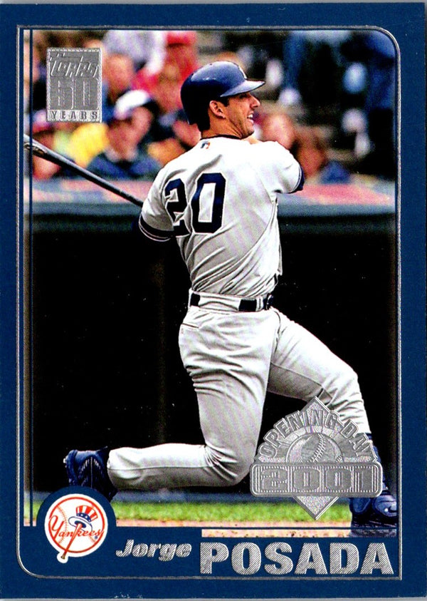 2001 Topps Opening Day Jorge Posada #42