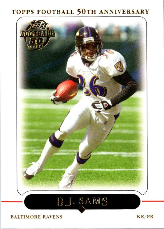 2005 Topps B.J. Sams #132