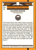 1987 Donruss Glenn Davis #25