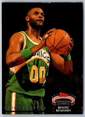 1992 Stadium Club Benoit Benjamin #115