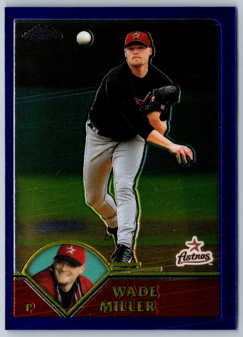 2003 Topps Chrome Wade Miller