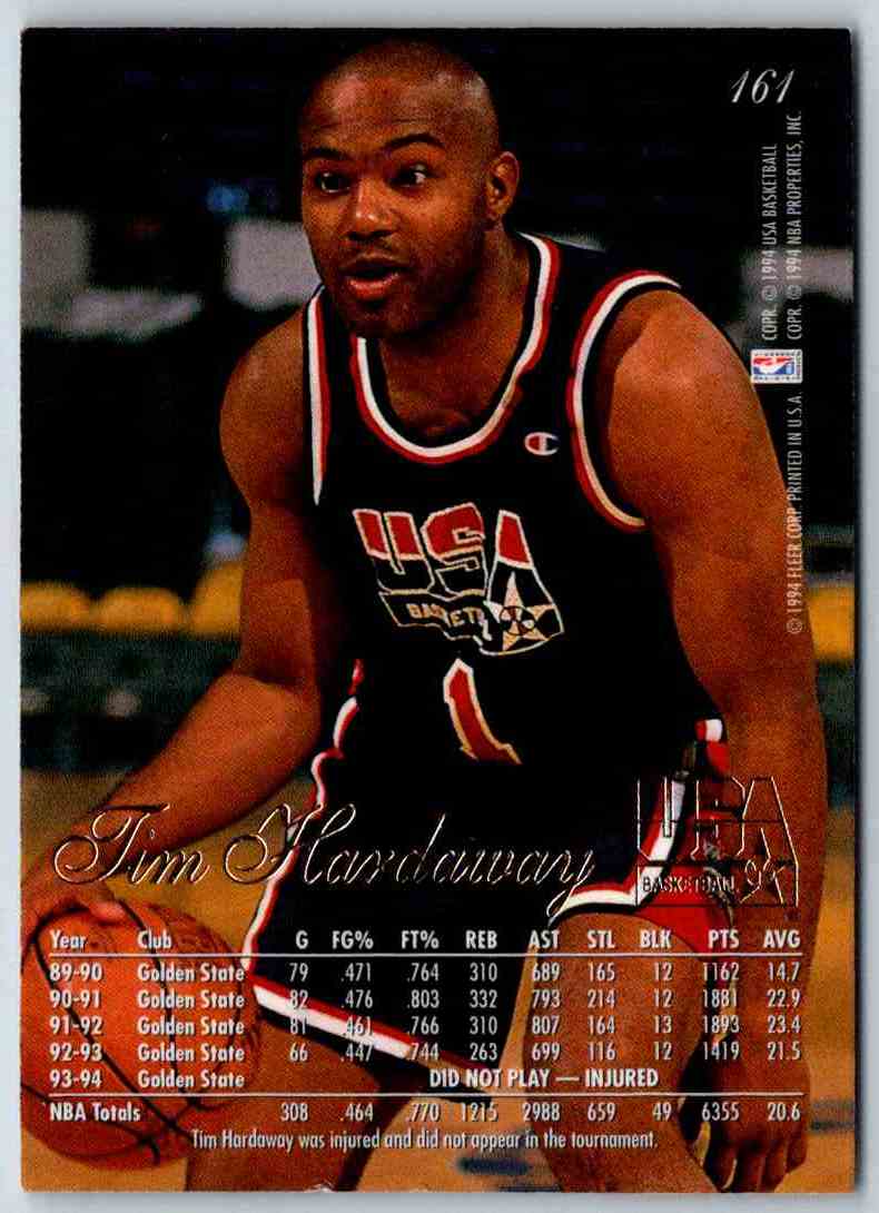 1994 Flair Tim Hardaway