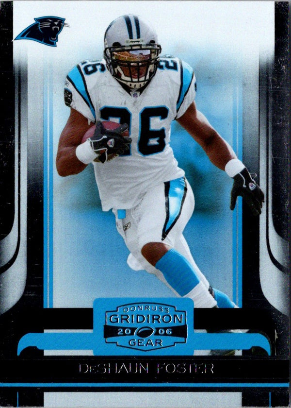 2006 Donruss Gridiron Gear DeShaun Foster #14