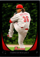 2011 Bowman Edinson Volquez #166