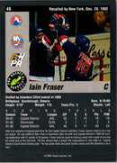 1993 Classic Pro Prospects Iain Fraser