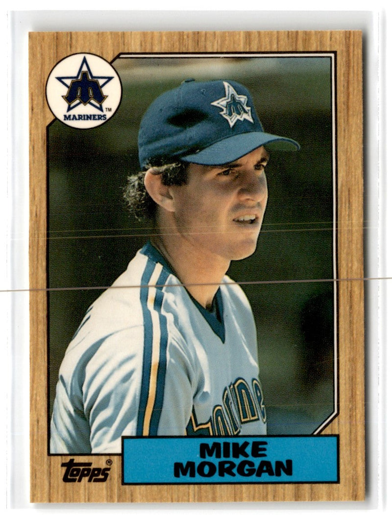 1987 Topps Tiffany Mike Morgan