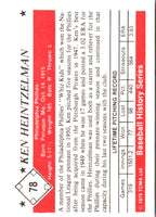 1979 TCMA 50's Ken Heintzelman #78