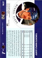 1990 Pro Set Wendel Clark #276