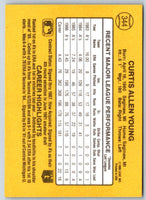 1986 Donruss Curt Young #344