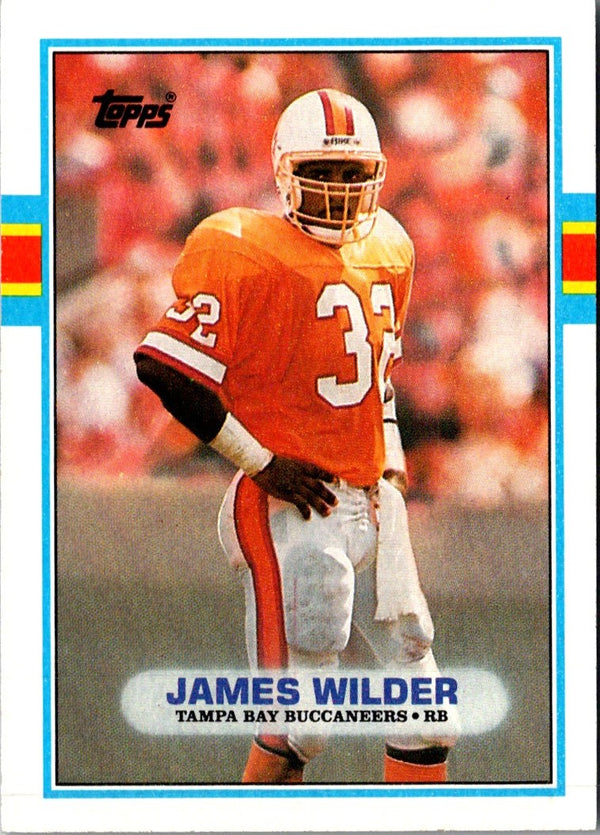 1989 Topps James Wilder #329