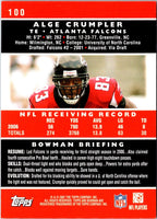2007 Bowman Alge Crumpler #100