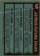 1980 Topps Astros Future Stars - Reggie Baldwin/Alan Knicely/Pete Ladd