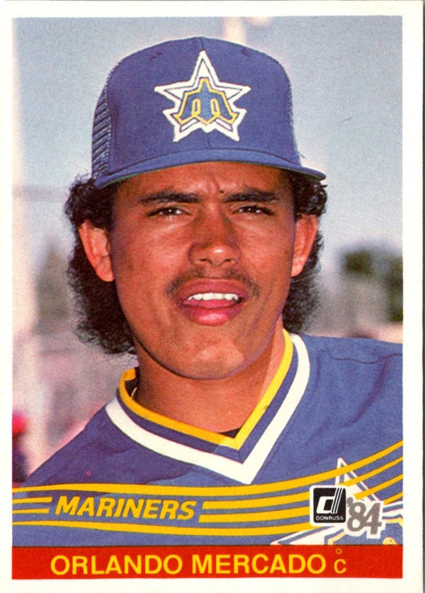 1984 Donruss Orlando Mercado #318 Rookie