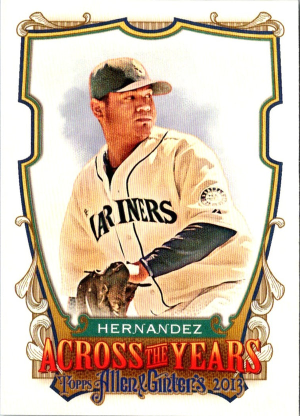 2013 Topps Allen & Ginter Across the Years Felix Hernandez #ATY-FH