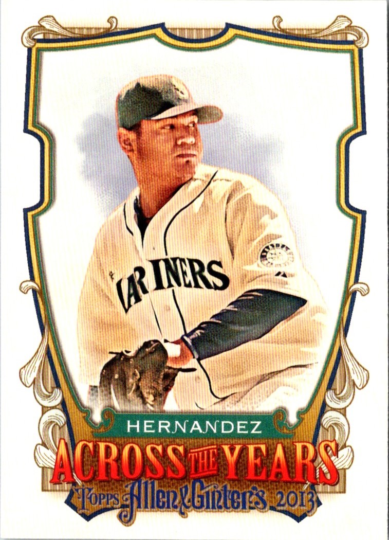 2013 Topps Allen & Ginter Across the Years Felix Hernandez