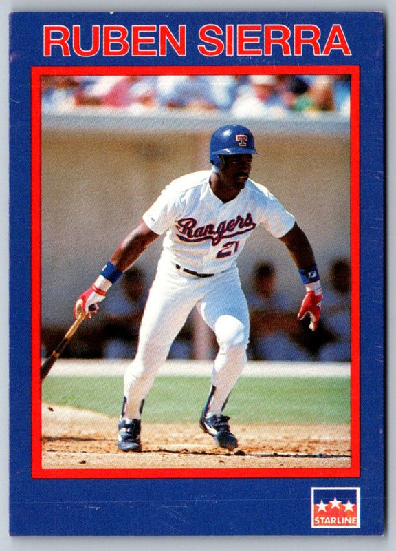 1990 Starline Long John Silver Ruben Sierra #33