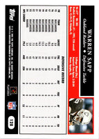 2005 Topps Warren Sapp #128