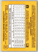 1986 Donruss Rick Honeycutt