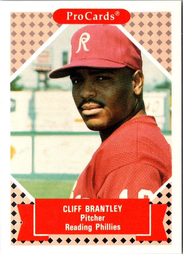 1991 ProCards Cliff Brantley #299