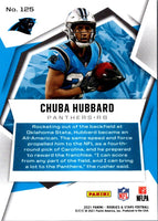 2021 Panini Certified Chuba Hubbard #125 Rookie