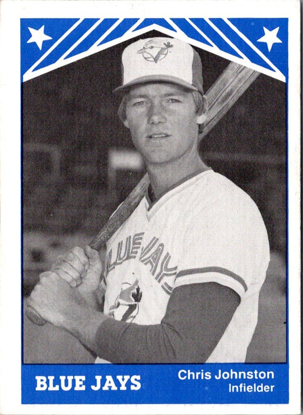 1983 TCMA Knoxville Blue Jays Chris Johnston #11